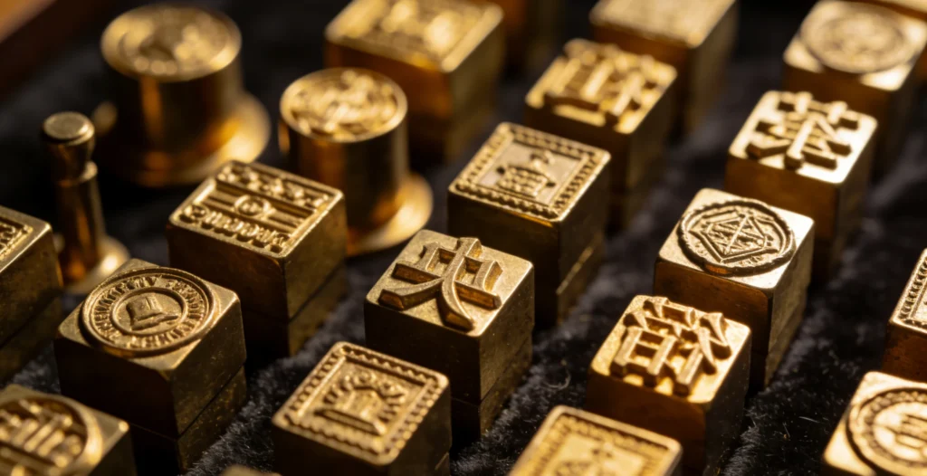 logo brass mould1