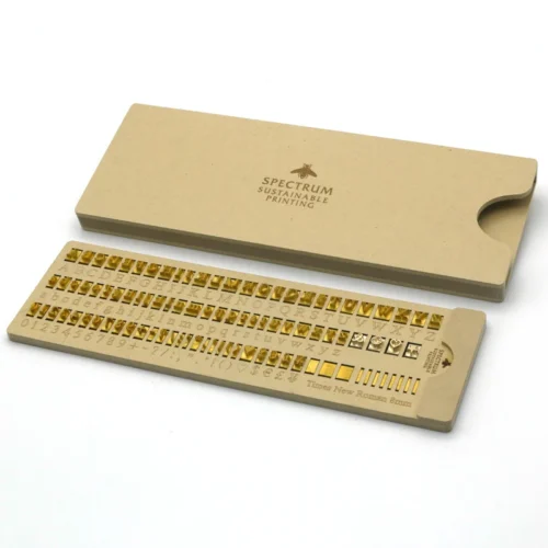 ZHENGFEI Full 8mm Times New Roman Brass Letter Stamp Set with Eco Storage Box ZHENGFEI full brass letter set with eco box, 8mm Times New Roman font for leather hot stamping branding.