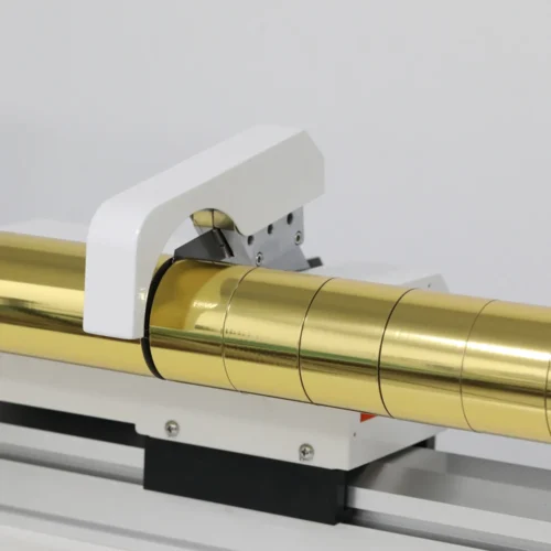 ZHENGFEI automatic slitting machine precision cutting gold hot stamping foil roll.