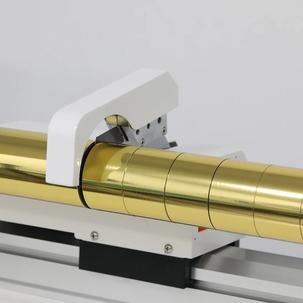 ZHENGFEI automatic slitting machine precision cutting gold hot stamping foil roll.