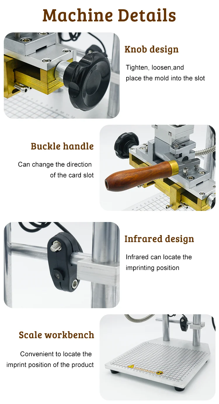 WT-90SK details: adjustment knob, buckle handle, infrared design and scale workbench